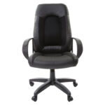 Кресло офисное BRABIX "Strike EX-525", экокожа черная, ткань черная, TW, 531381 — изображение 5