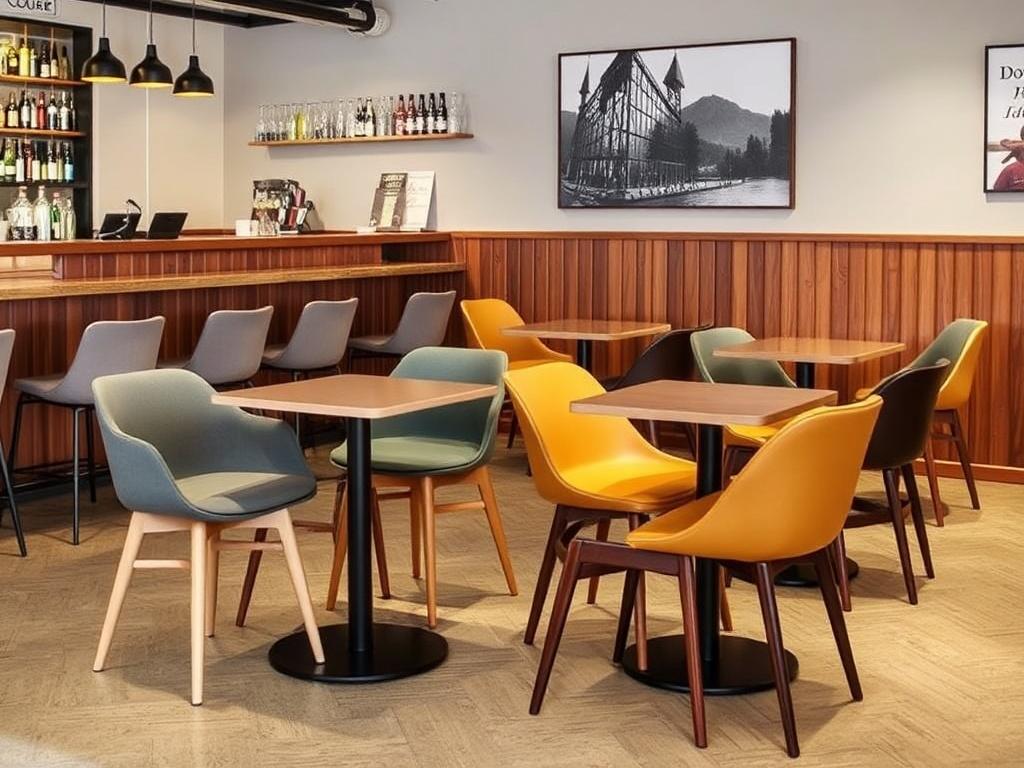 Стулья и кресла для баров, кафе, столовых. Мой опыт на практике Стулья и кресла для баров, кафе, столовых. Мой опыт на практике