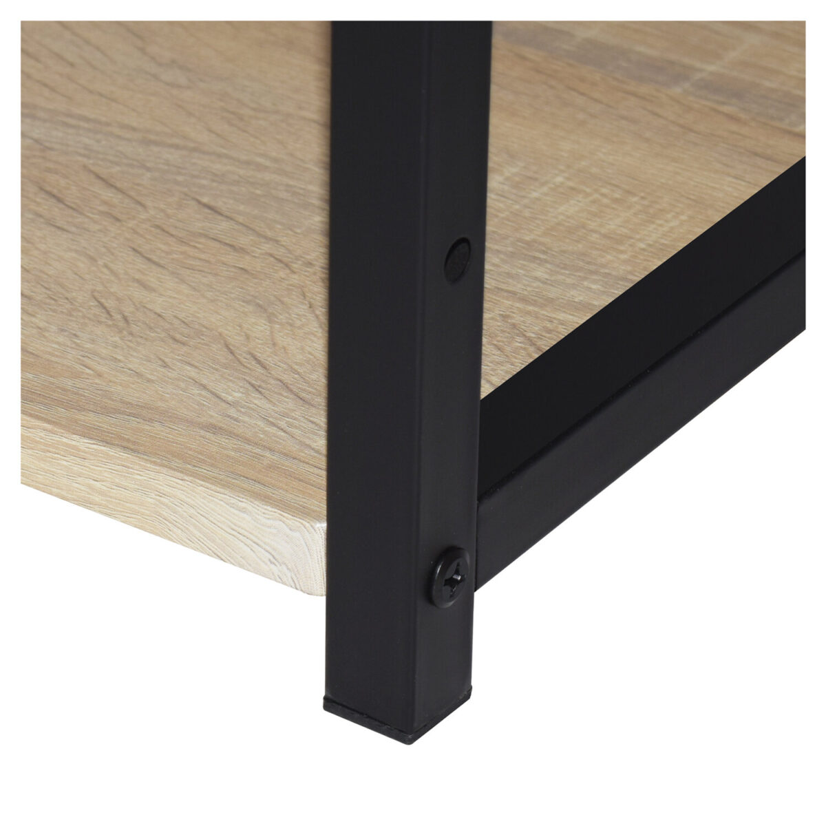 Стол на металлокаркасе BRABIX "LOFT CD-005",1200х520х1200 мм, 3 полки, цвет дуб натуральный, 641223 — изображение 8