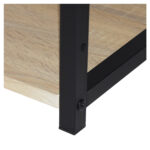 Стол на металлокаркасе BRABIX "LOFT CD-005",1200х520х1200 мм, 3 полки, цвет дуб натуральный, 641223 — изображение 8