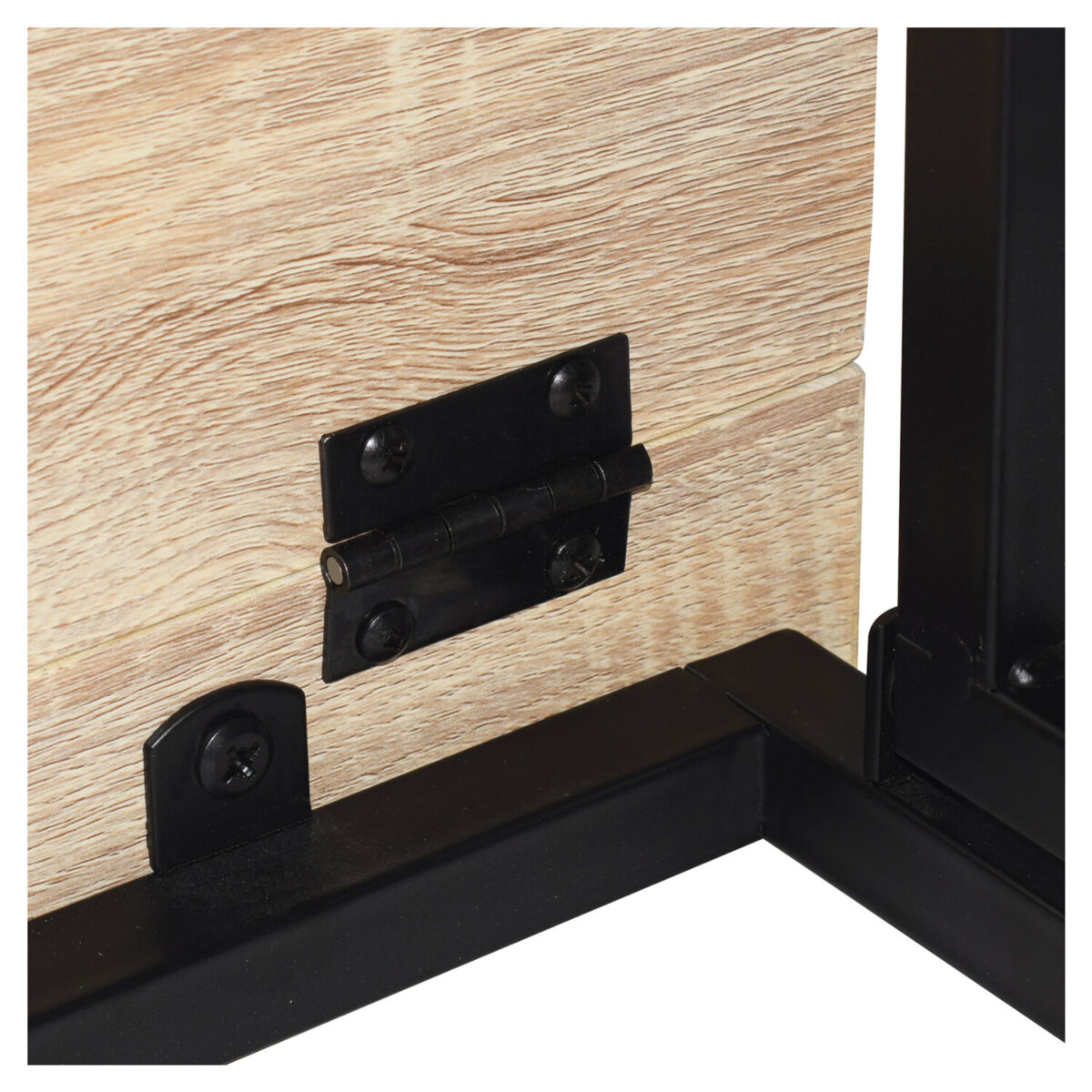 Стол на металлокаркасе BRABIX "LOFT CD-001", 800х440х740 мм, складной, цвет дуб натуральный, 641211 — изображение 11