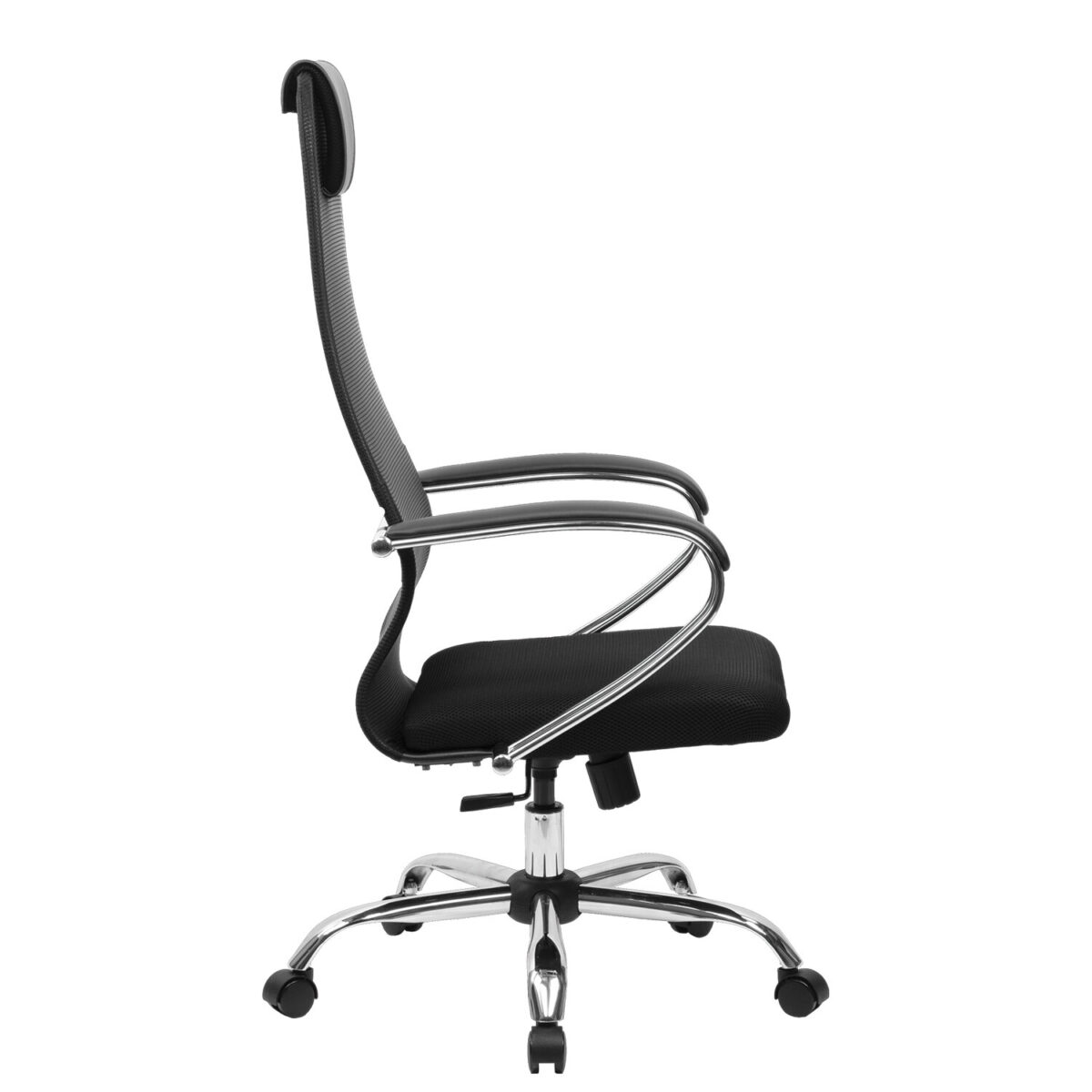 Кресло BRABIX PREMIUM "Ultimate EX-800" хром, плотная двойная сетка Х2, черное, 532911 — изображение 4