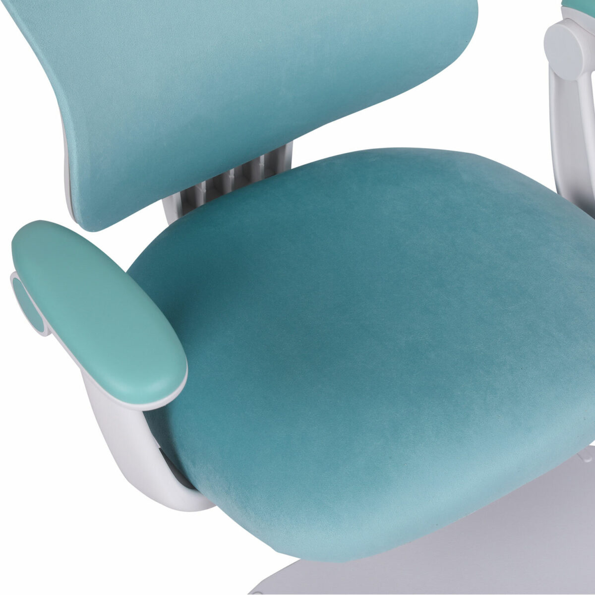 Кресло детское с подставкой для ног BRABIX "Sky MG-206", велюр, голубое, 533155 — изображение 12