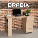 Стол письменный/компьютерный BRABIX "Scandi CD-016", 1100х500х750 мм, 4 ящика, дуб сонома, 641892, ЦБ013707-2 — изображение 26