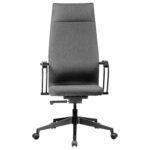 Кресло МЕТТА "ErgoLife" 10 B1-162K, пластик, синхромеханизм, ткань, темно-серое — изображение 4