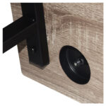 Стол на металлокаркасе BRABIX "LOFT CD-006", 1200х500х730 мм, 2 полки, цвет дуб антик, 641225 — изображение 10