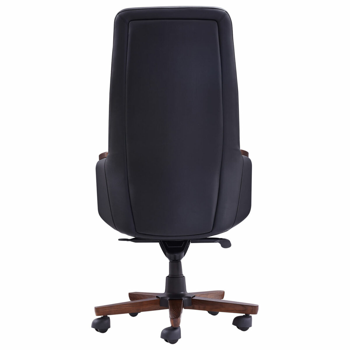 Кресло HAWASAN (ХАВАСАН) "Desire EX-771", мультиблок, дерево, натуральная кожа, черное, 532935 — изображение 5