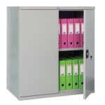 Шкаф металлический (антресоль) BRABIX "MK 08/46", 830х915х460 мм, 24 кг, 1 полка, разборный, 291137, S204BR080102 — изображение 7