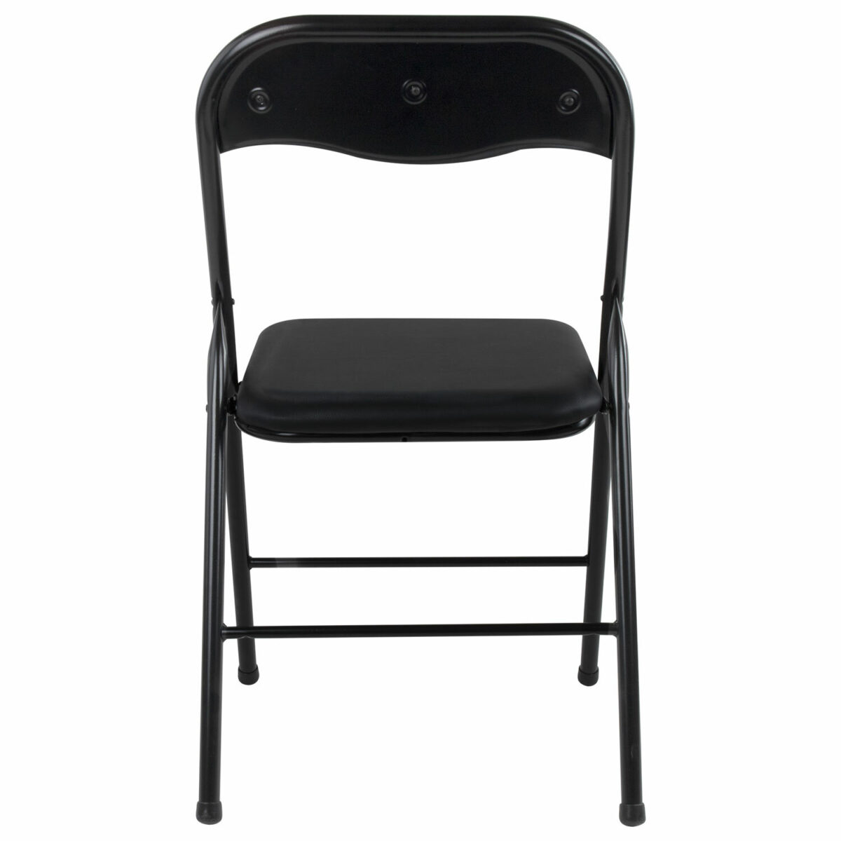 Стулья складные BRABIX "Golf CF-007", КОМПЛЕКТ 4 шт., черный каркас, кожзам черный, 533032 — изображение 6