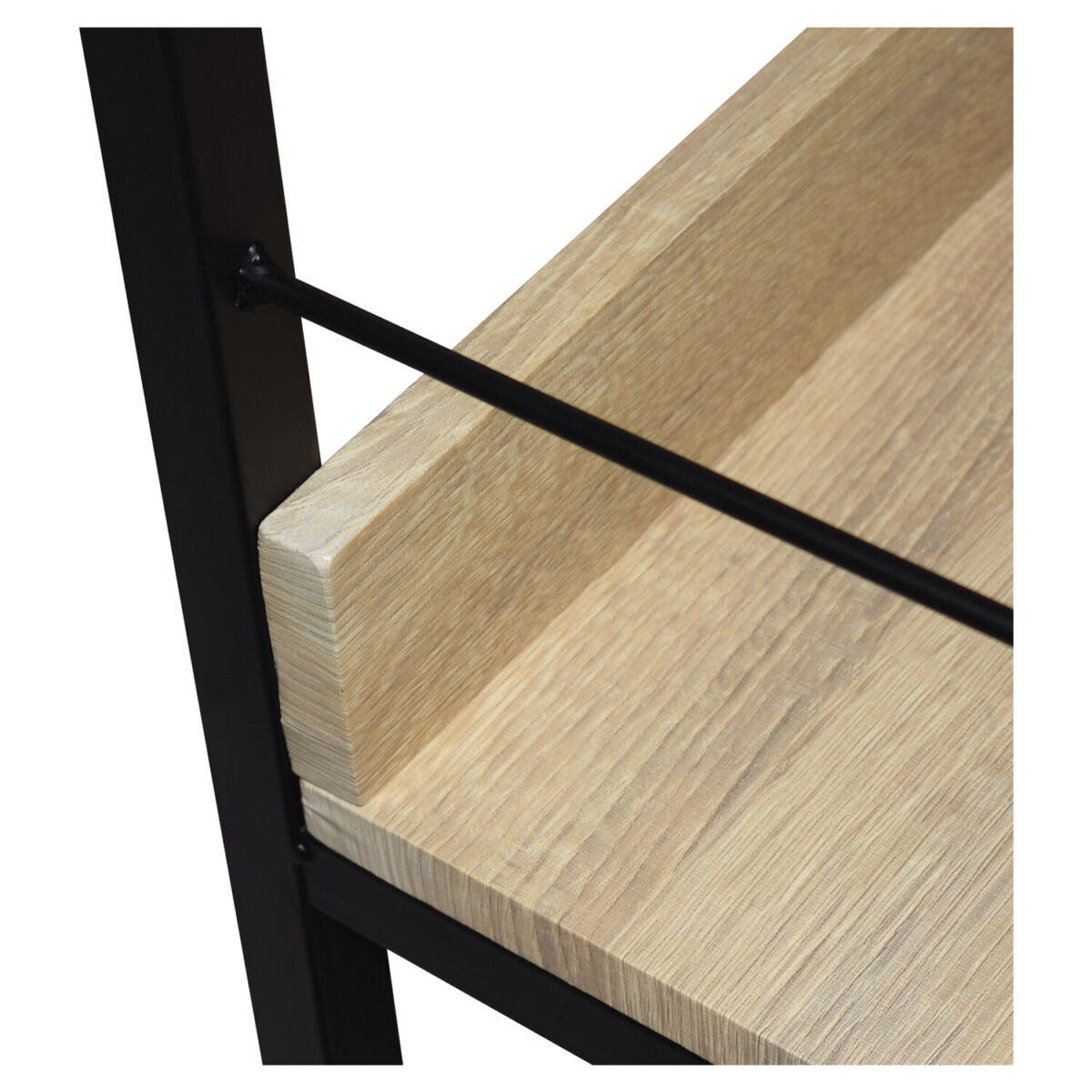 Стеллаж на металлокаркасе BRABIX "LOFT SH-003", 600х350х1500 мм, 5 полок, цвет дуб натуральный, 641236 — изображение 11