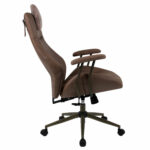 Кресло BRABIX PREMIUM "Arizona EX-573", синхромеханизм, искусственная замша, коричневый, 532944 — изображение 7