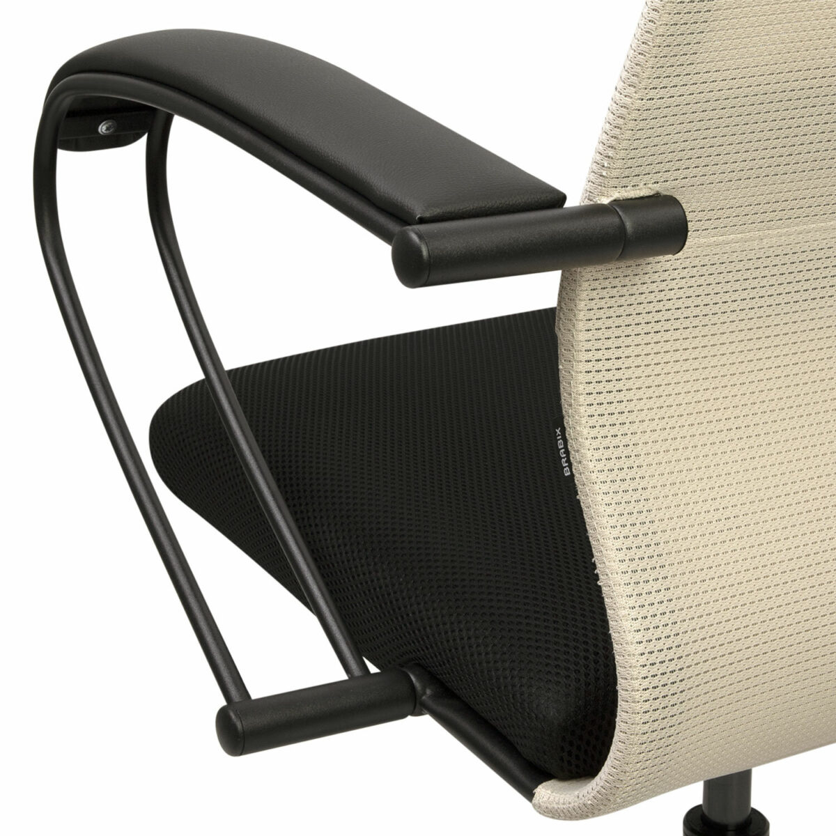 Кресло BRABIX PREMIUM "Ultimate EX-800" пластик, плотная двойная сетка Х2, черное/бежевое, 532916 — изображение 12