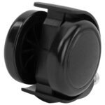 Колеса (ролики) BRABIX для кресла, прорезиненные, SLIM, КОМПЛЕКТ 5 шт., шток d 11 мм, черные, 533084 — изображение 5