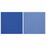 Кресло офисное МЕТТА "SU-B-8" пластик, ткань-сетка, сиденье мягкое, синее — изображение 7