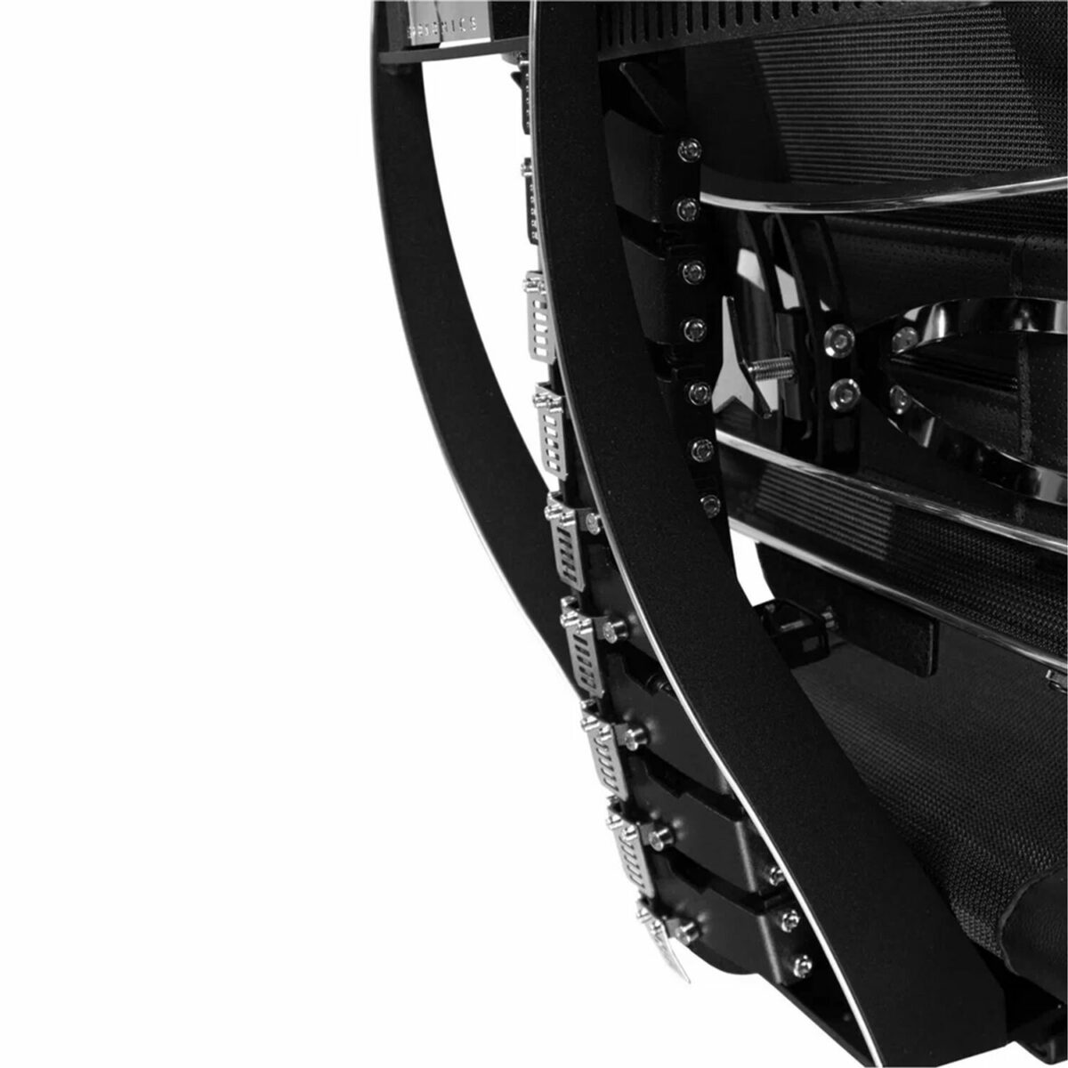 Кресло МЕТТА "YOGA" Y 4DT B2-14D, адаптивная спинка, 3D-подголовник, сверхпрочная сетка, черное — изображение 8