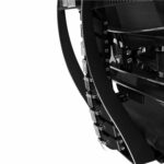 Кресло МЕТТА "YOGA" Y 4DT B2-14D, адаптивная спинка, 3D-подголовник, сверхпрочная сетка, черное — изображение 8