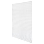 Жалюзи-плиссе, штора тканевая самоклеящаяся BRABIX, 90х180 см, "СТАНДАРТ+", 80 г/м2, цвет белый, 1 шт., 700008