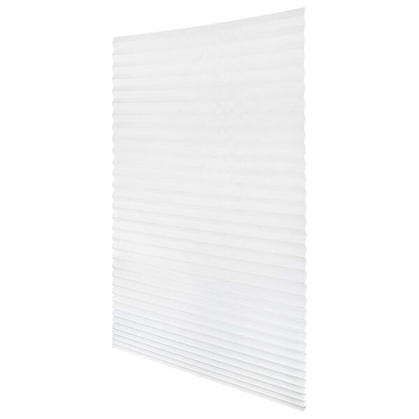 Жалюзи-плиссе, штора тканевая самоклеящаяся BRABIX, 90х180 см, "СТАНДАРТ+", 80 г/м2, цвет белый, 1 шт., 700008