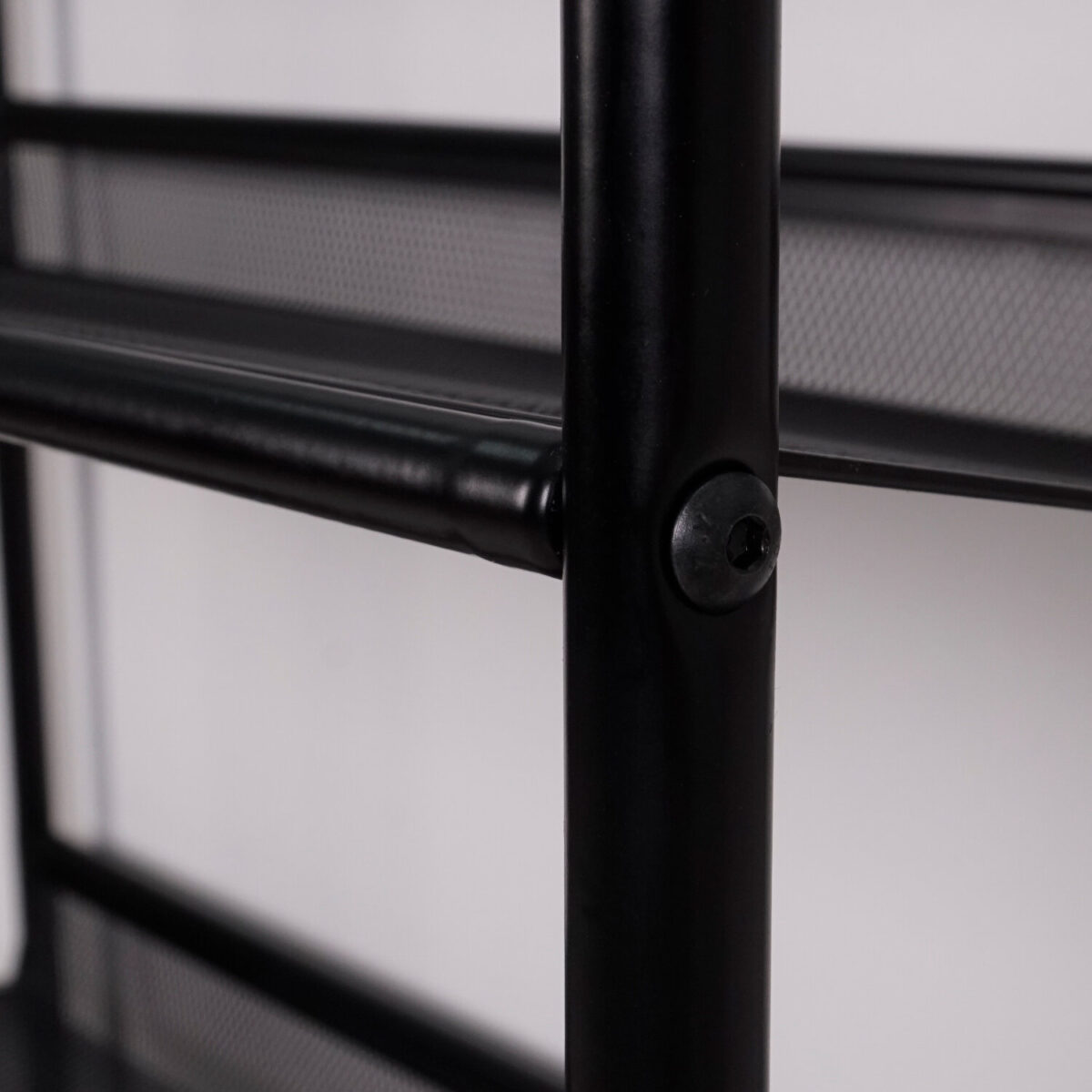 Полка для обуви "Женева-23", 645х270х600 мм, 3 полки, металл, чёрная, ПДО Ж23 Ч — изображение 6