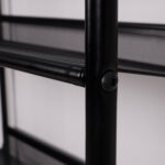 Полка для обуви "Женева-23", 645х270х600 мм, 3 полки, металл, чёрная, ПДО Ж23 Ч — изображение 6