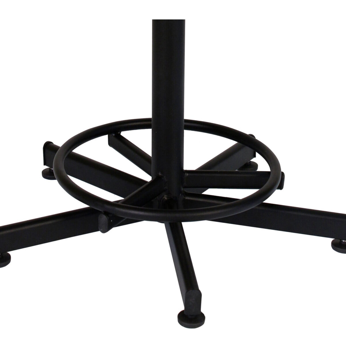 Стул кресло кассира, ресепшн РС37, на винте, без подлокотников, ткань, темно-серый — изображение 8