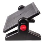 Подставка для ног BRAUBERG офисная, 41,5х30 см, с фиксаторами, черная, 531487 — изображение 2