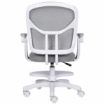 Кресло детское с подставкой для ног BRABIX "Toy MG-205", сетка/ткань TW, серое, 533153 — изображение 7