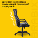 Кресло офисное BRABIX PREMIUM "Boss EX-591", экокожа, черное, 532099 — изображение 11