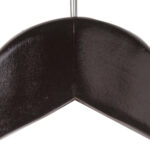 Вешалка-плечики, размер 48-50, деревянная, анатомическая, перекладина, цвет шоколад, BRABIX "Люкс", 601165 — изображение 5