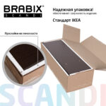 Комод BRABIX "Scandi CM-001", 750х330х730 мм, 4 ящика, ЛДСП, венге, 641902, ЦБ013659 -3 — изображение 14