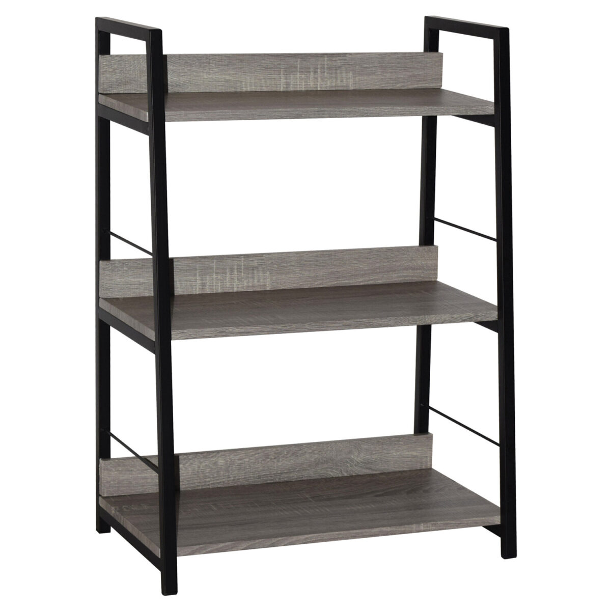 Стеллаж на металлокаркасе BRABIX "LOFT SH-002", 600х350х845 мм, цвет дуб антик, 641232 — изображение 2