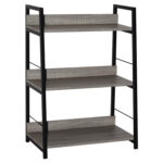 Стеллаж на металлокаркасе BRABIX "LOFT SH-002", 600х350х845 мм, цвет дуб антик, 641232 — изображение 2