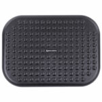 Подставка для ног BRAUBERG офисная, 45х33 см, регулируемый угол наклона, рифленая, черная, 531495 — изображение 3