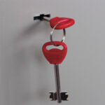 Сейф мебельный BRABIX "D-14m", 145х200х150 мм, 3 кг, ключевой замок, крепление к стене, 291160 — изображение 5