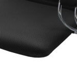 Кресло офисное МЕТТА "SU-B-10" хром, ткань-сетка, сиденье и спинка мягкие, черное — изображение 12