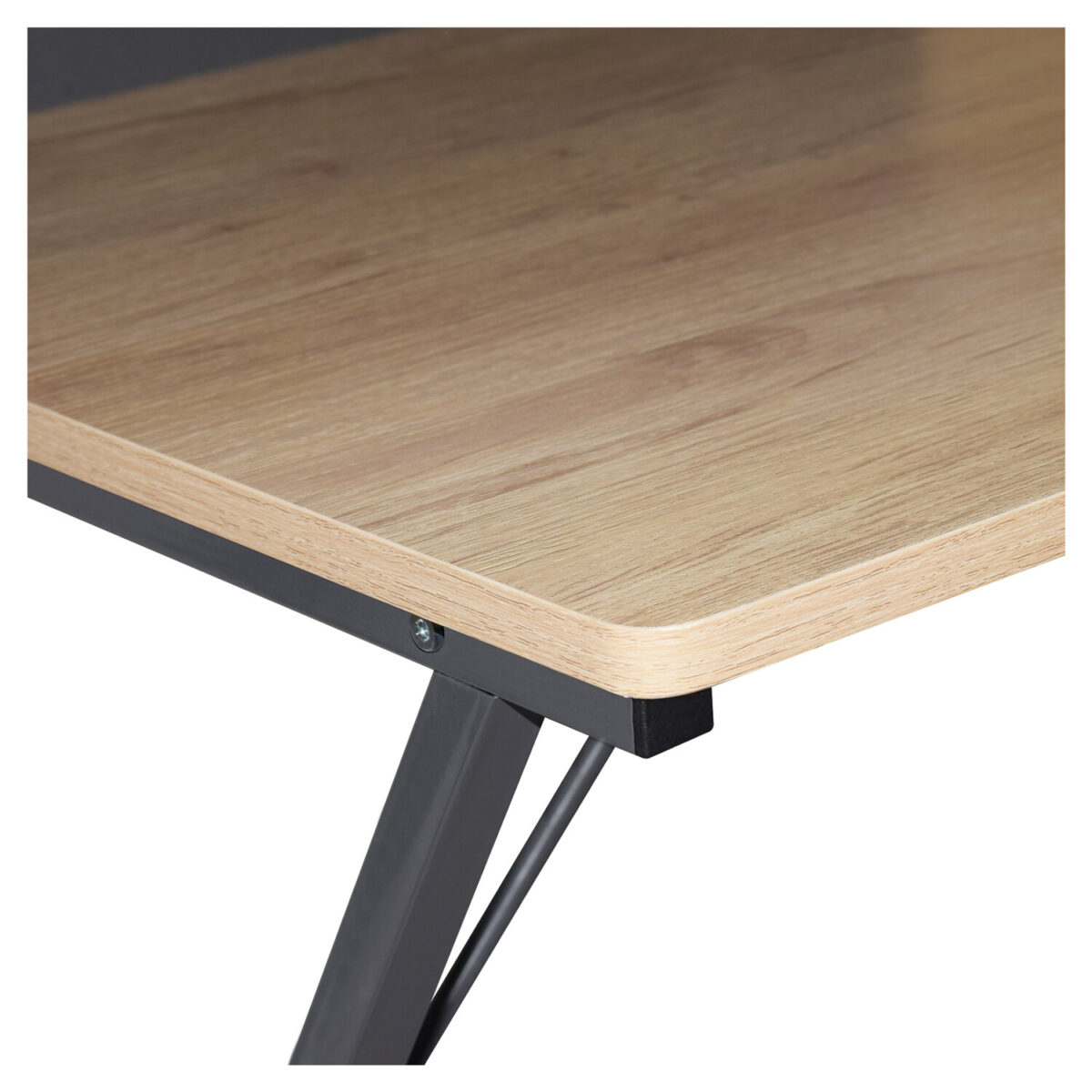 Стол на металлокаркасе BRABIX "LOFT CD-007", 800х500х840 мм, органайзер, комбинированный, 641227 — изображение 6