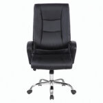 Кресло офисное BRABIX "Forward EX-570", хром, экокожа, черное, 531837 — изображение 4