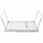 Столик складной для ноутбука/завтрака BRABIX BT-004 (560х320х270 мм), регулировка наклона, белый, 532906 — изображение 5