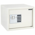 Сейф мебельный DASWERK (ДАСВЕРК) SC-250EL (250х350х250 мм), электронный замок, бежевый, 291345 — изображение 2