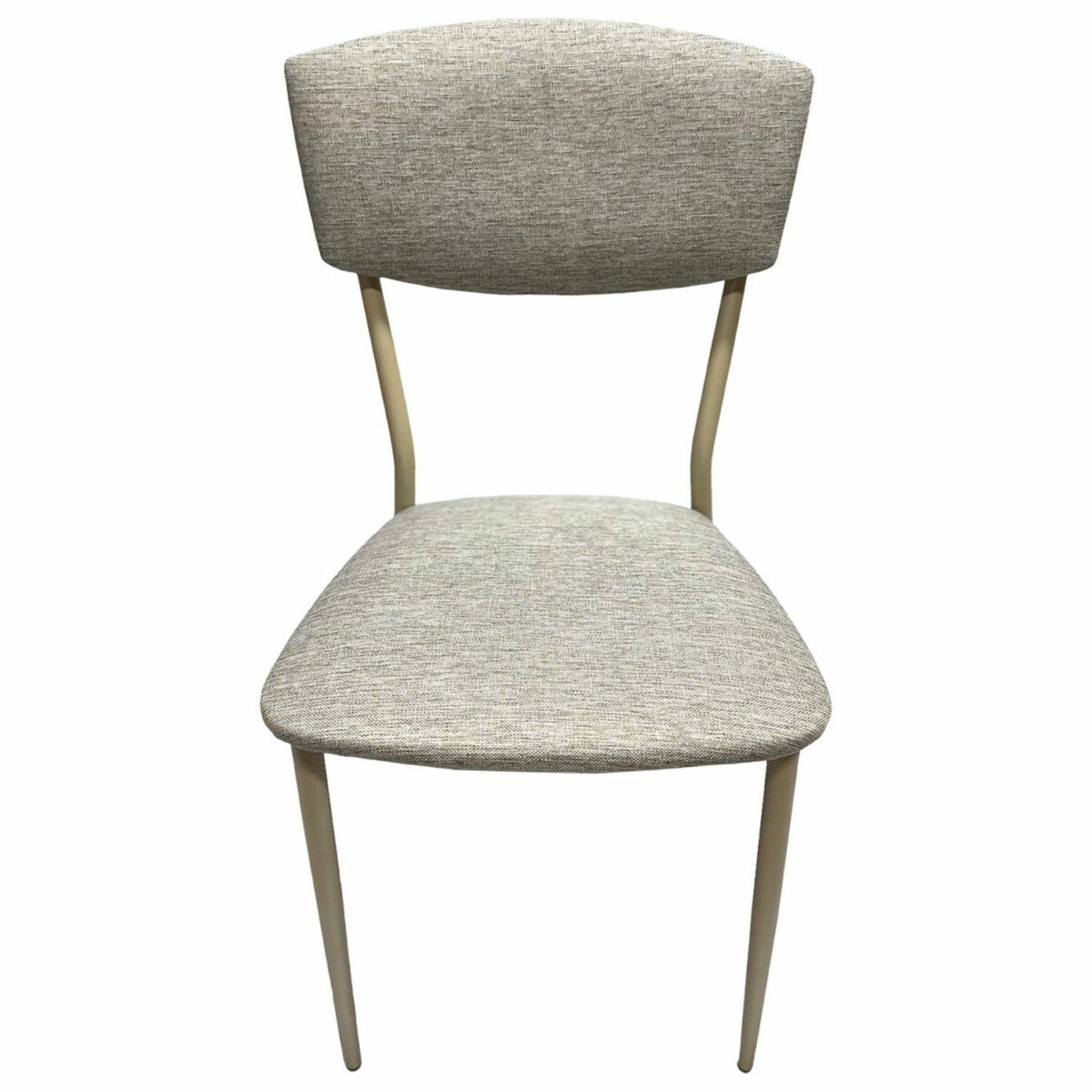 Стул для столовых, кафе, дома РС23, бежевый перламутровый каркас, рогожка бежевая — изображение 5