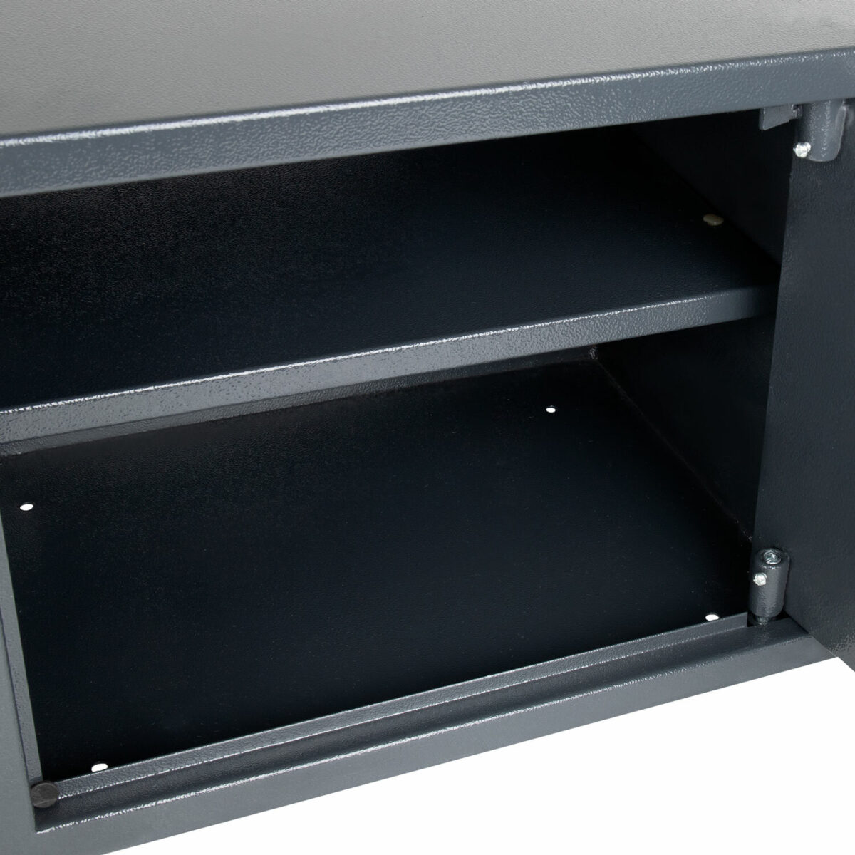 Сейф мебельный DASWERK (ДАСВЕРК) SC-300EL (300х380х300 мм), электронный замок, графит, 291346 — изображение 9