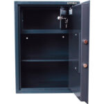 Сейф BRABIX "КМ-620Т", 620х430х375 мм, 35 кг, ключевой замок + полка, трейзер, крепление к стене, 291167 — изображение 3