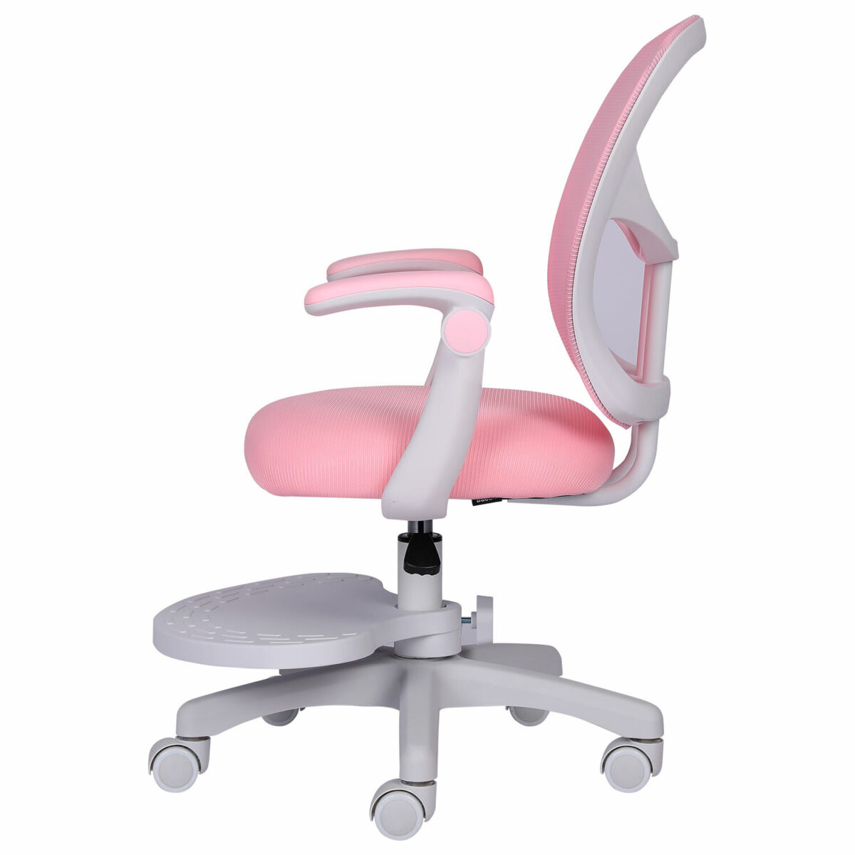 Кресло детское с подставкой для ног BRABIX "Toy MG-205", сетка/ткань TW, розовое, 533151 — изображение 8