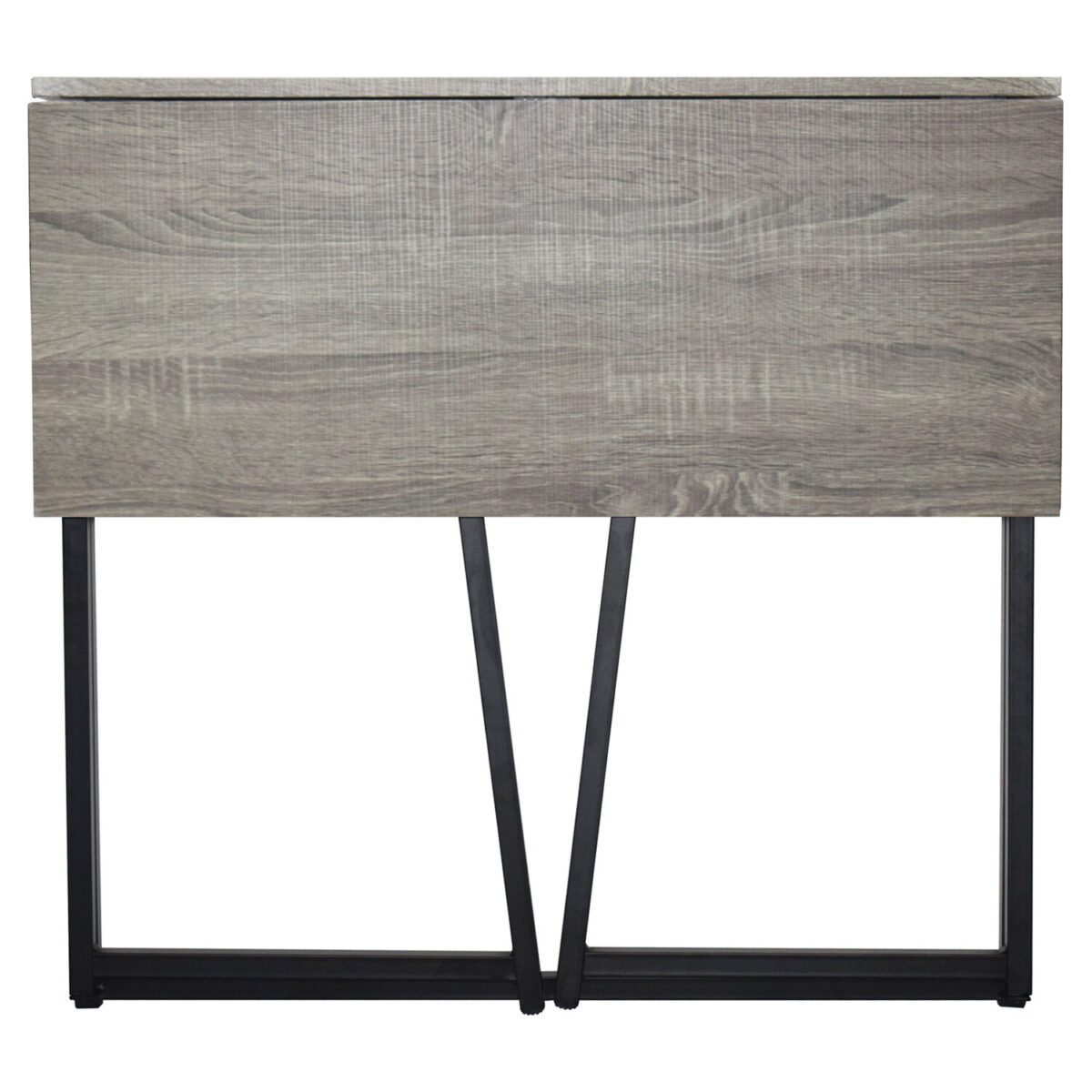 Стол на металлокаркасе BRABIX "LOFT CD-001", 800х440х740 мм, складной, цвет дуб антик, 641210 — изображение 5