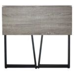 Стол на металлокаркасе BRABIX "LOFT CD-001", 800х440х740 мм, складной, цвет дуб антик, 641210 — изображение 5