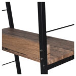 Стеллаж на металлокаркасе BRABIX "LOFT SH-002", 600х350х845 мм, цвет морёный дуб, 641231 — изображение 10