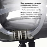 Кресло офисное BRABIX PREMIUM "Favorite EX-577", пружинный блок, рециклированная кожа, черное, 531934 — изображение 22