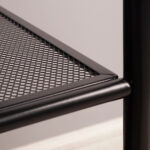 Стеллаж на металлокаркасе "Валенсия-14", 455х300х1205 мм, 4 полки, черный, СТВ14 Ч — изображение 3