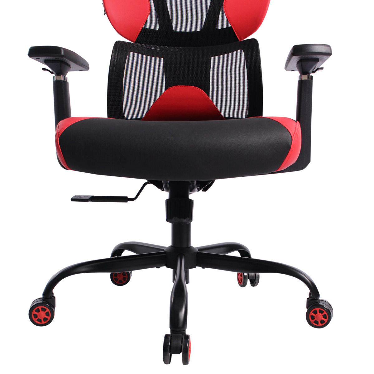 Кресло BRABIX PREMIUM "Toxin GM-520", синхромеханизм, экокожа/сетка/ткань, черное/красное, 532950 — изображение 8