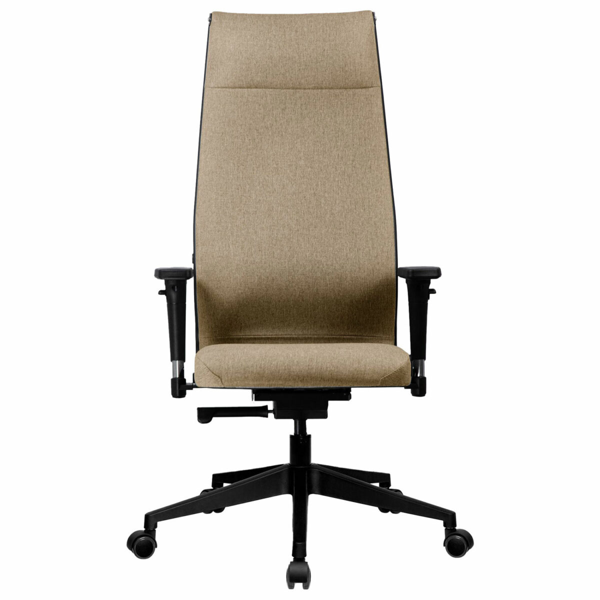 Кресло МЕТТА "ErgoLife" 10 B1-162D, пластик, синхромеханизм, 2D-подлокотники, ткань, бежевое — изображение 4